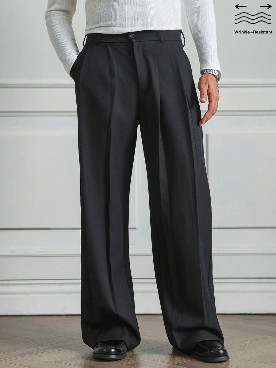 Everyday Relaxed Black Pants